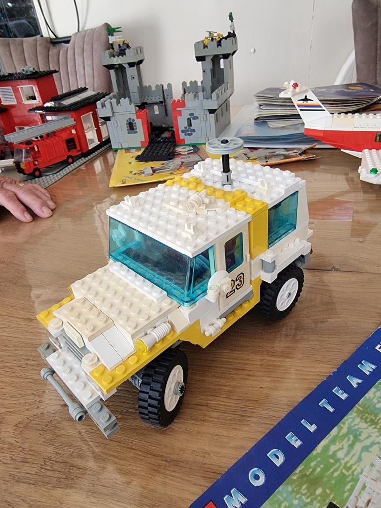 Jiep lego, Ophalen, Zo goed als nieuw