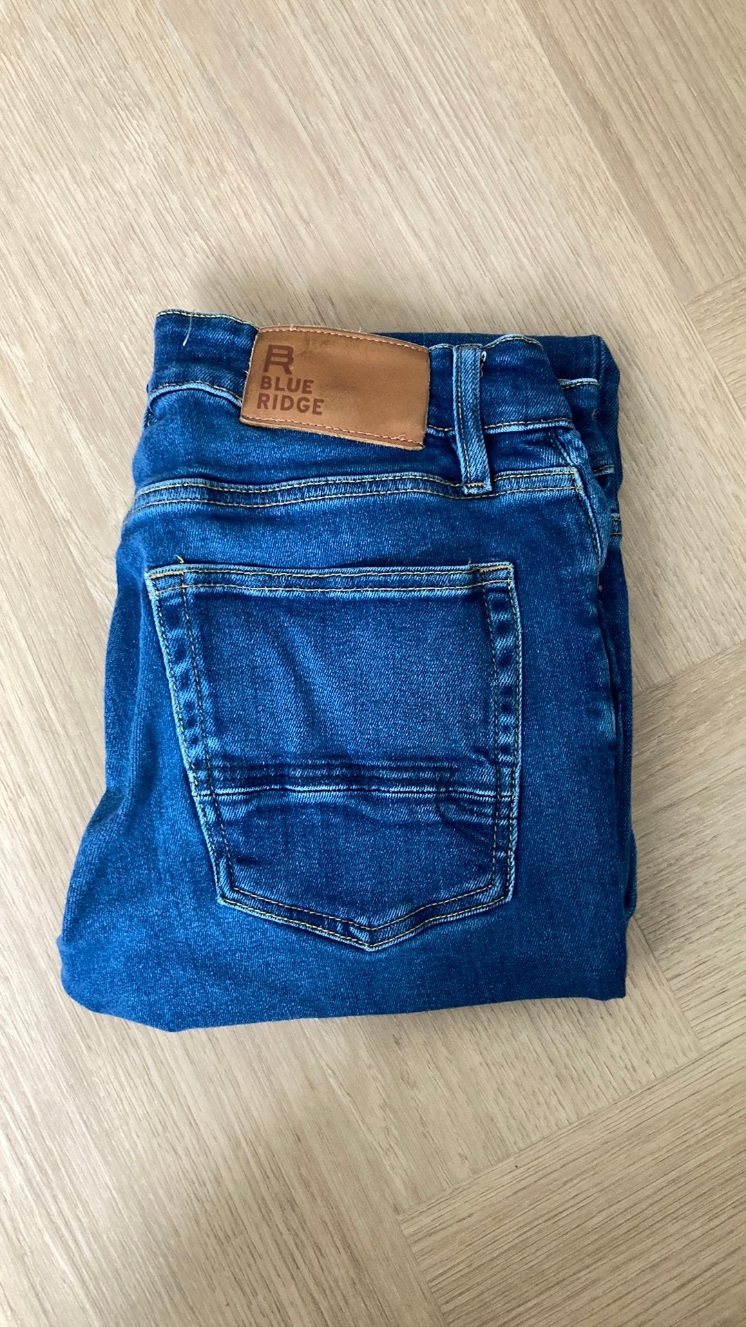 Blue Ridge blauwe spijkerbroek maat W29 L32 model Slim fit, Ophalen of Verzenden, Zo goed als nieuw, Blauw, W32 (confectie 46) of kleiner