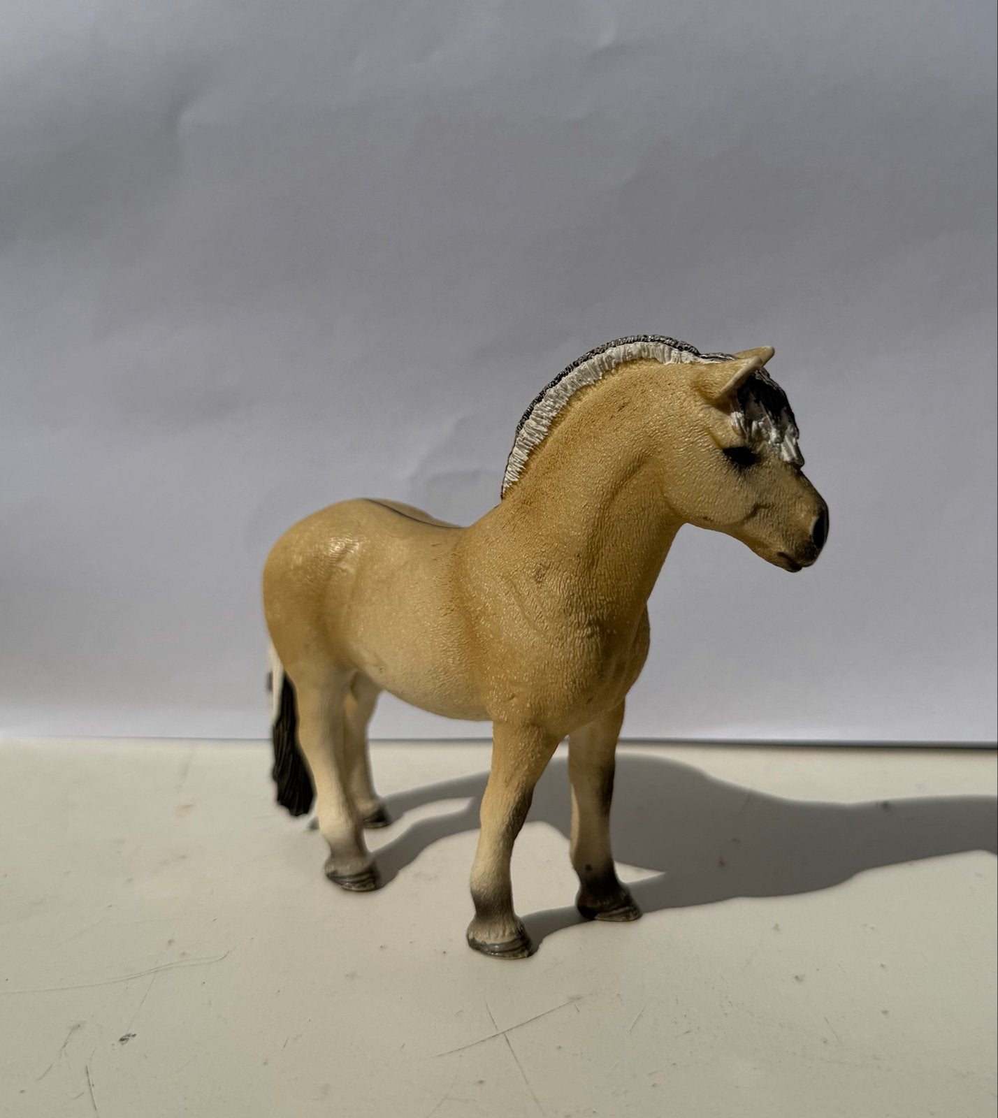 Schleich Fjord paard - Speelgoed paardje, Ophalen of Verzenden, Gebruikt