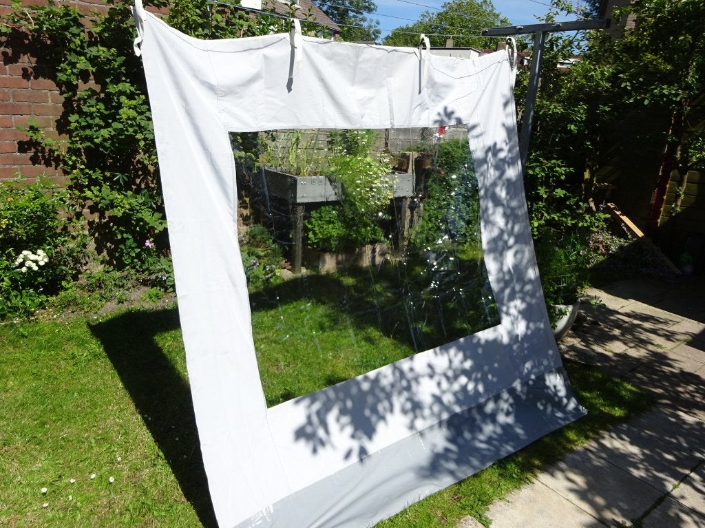 Zijwand voor aan de luifel 200cm, nieuwstaat (ophalen), Caravans en Kamperen, Caravan accessoires, Ophalen, Zo goed als nieuw