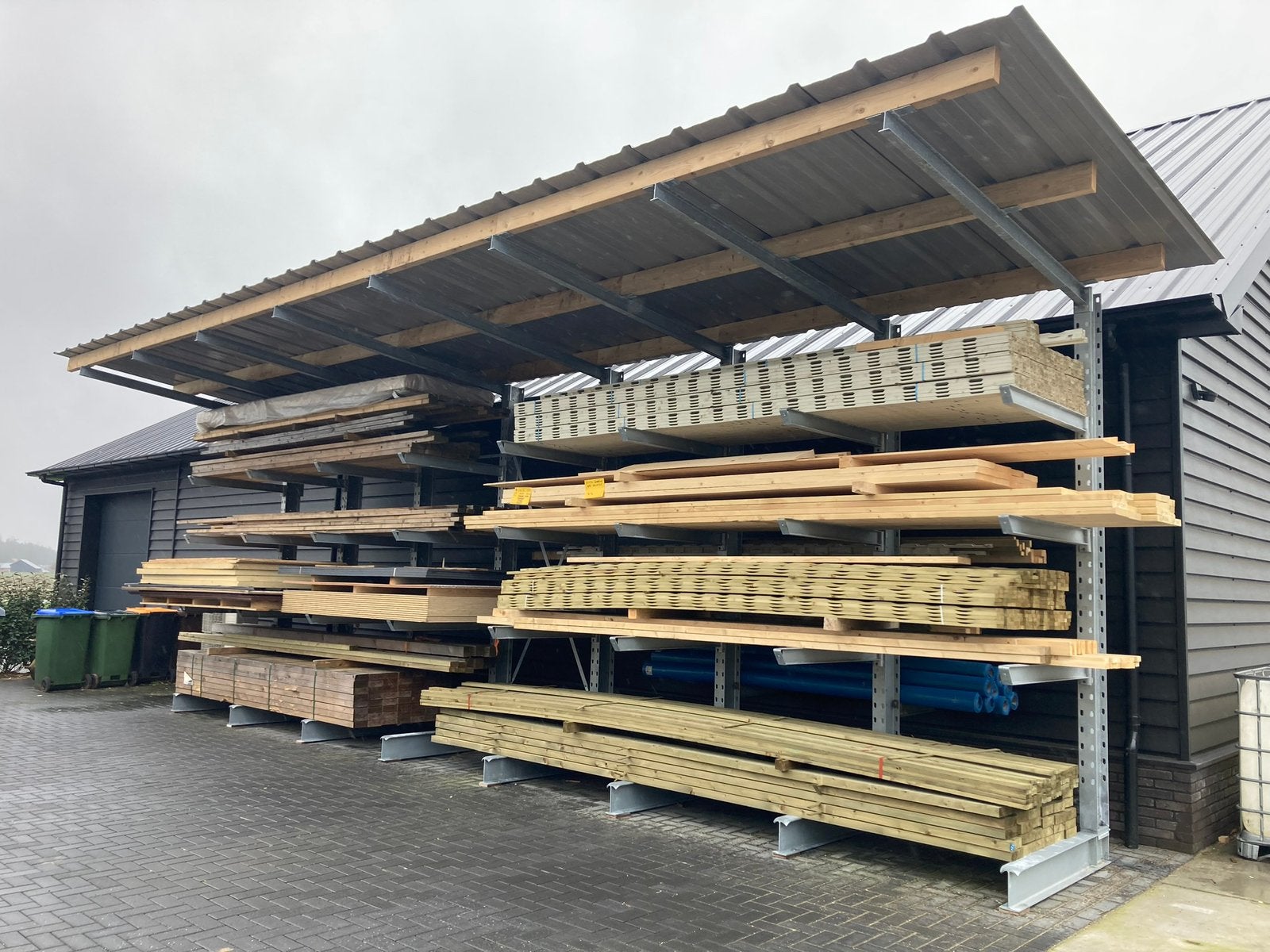 Ohra Draagarmstelling verzinkt buiten met dakarmen, Ophalen, Nieuw, 250 mm of meer