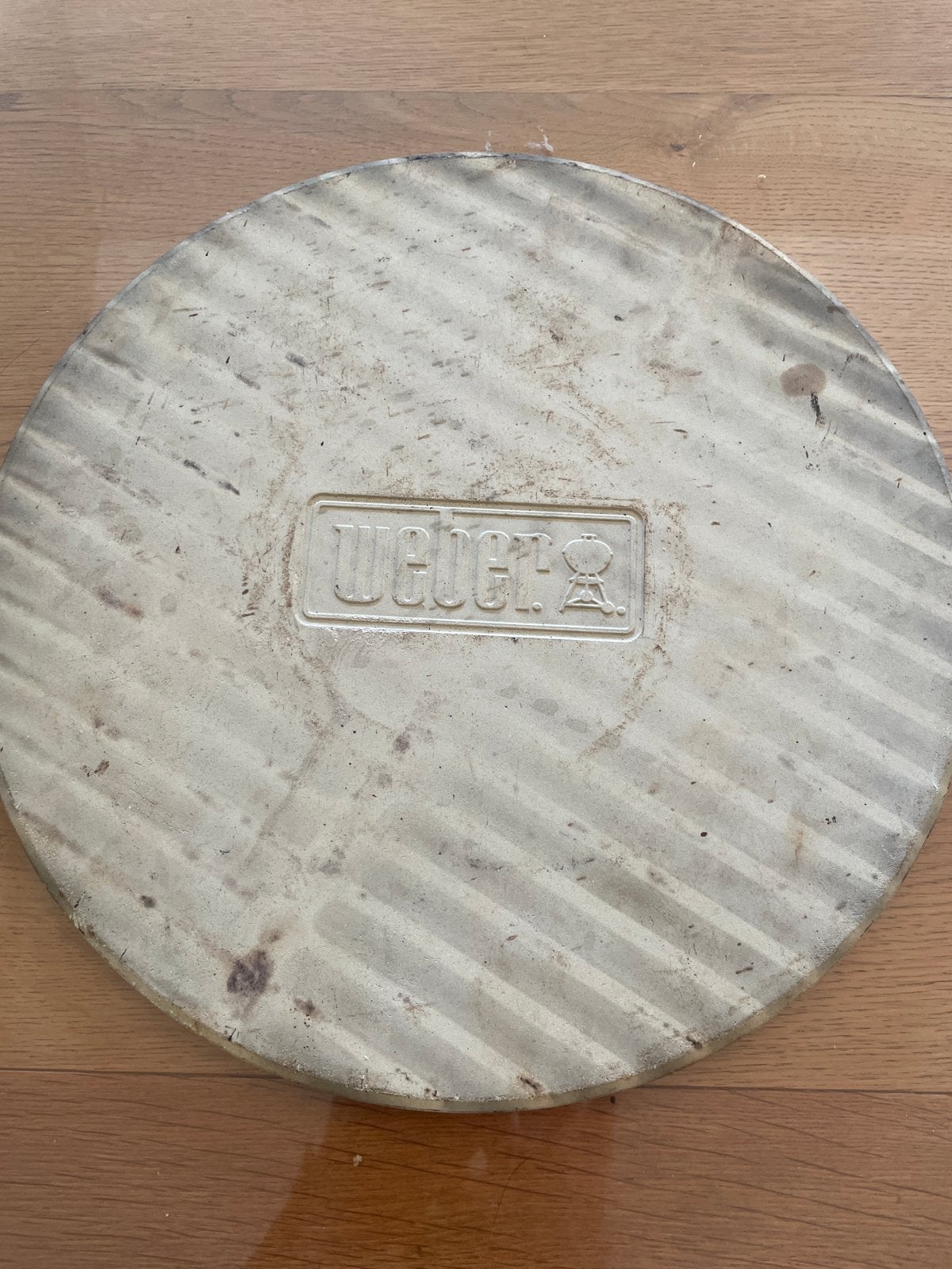 Weber pizzasteen voor de perfecte pizza, Ophalen of Verzenden, Gebruikt