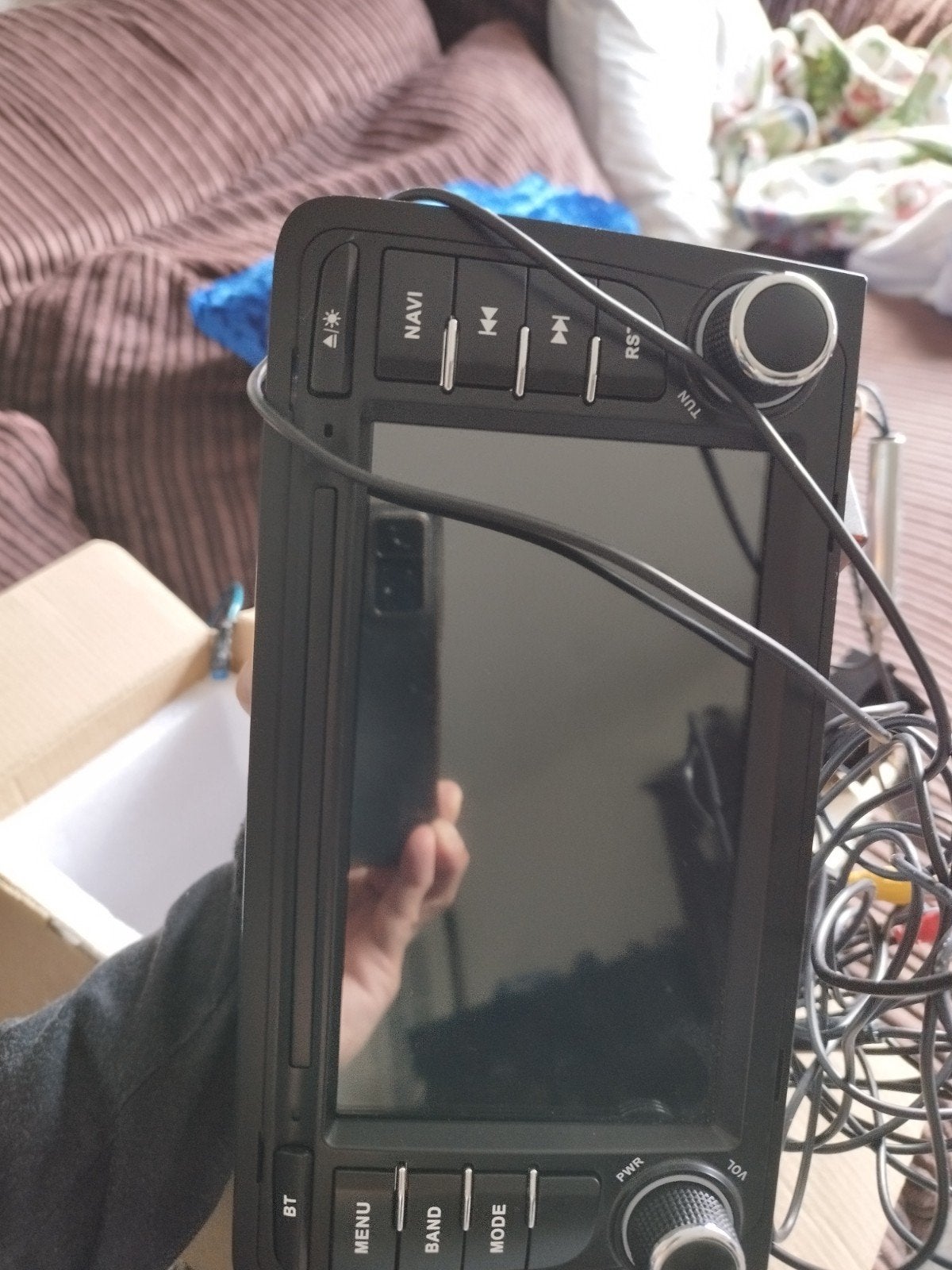 Double din radio, Ophalen of Verzenden, Zo goed als nieuw