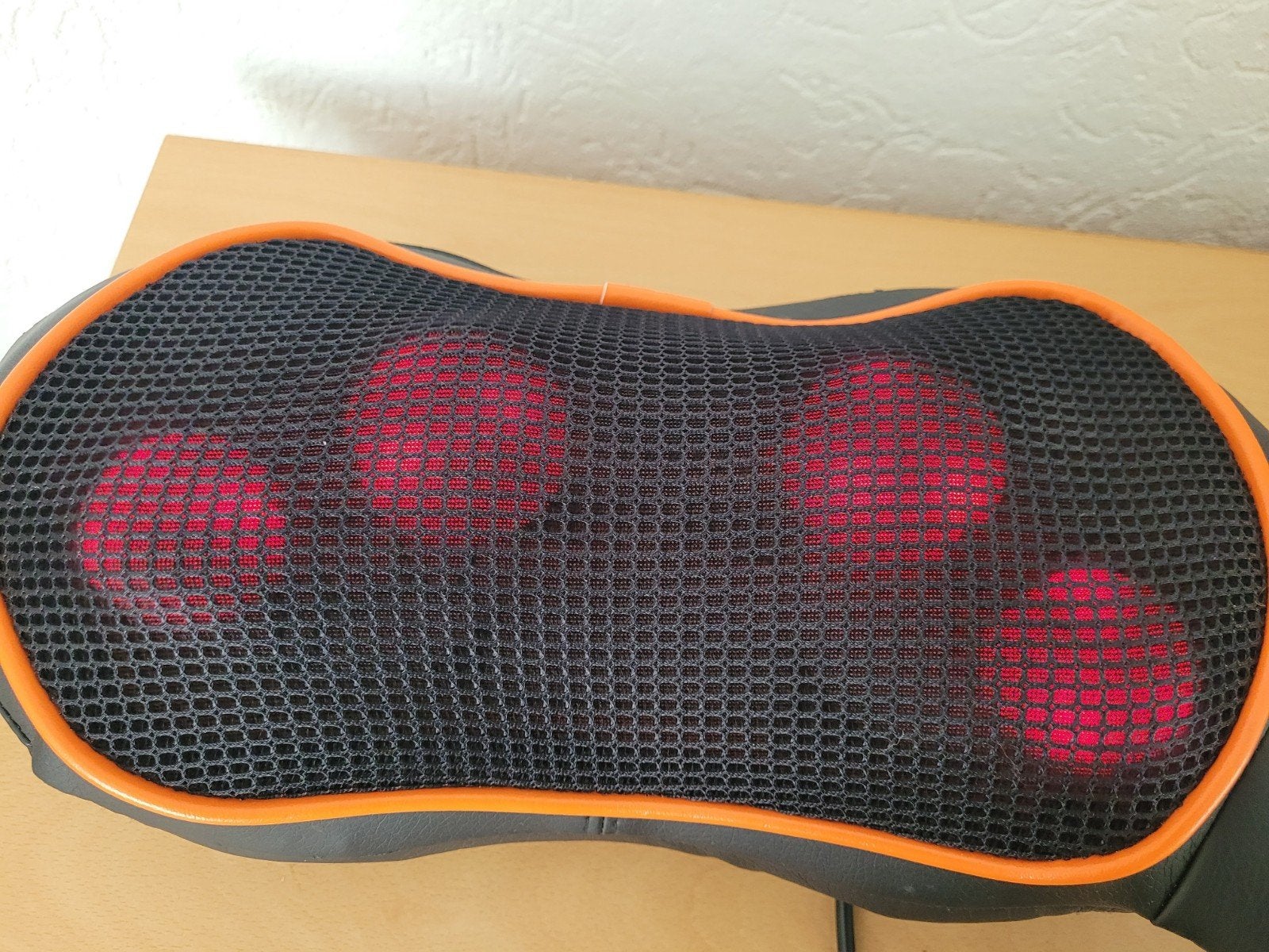 Shiatsu massagekussen met warmtefunctie, Ophalen of Verzenden, Gebruikt, Massagestoel of Kussen