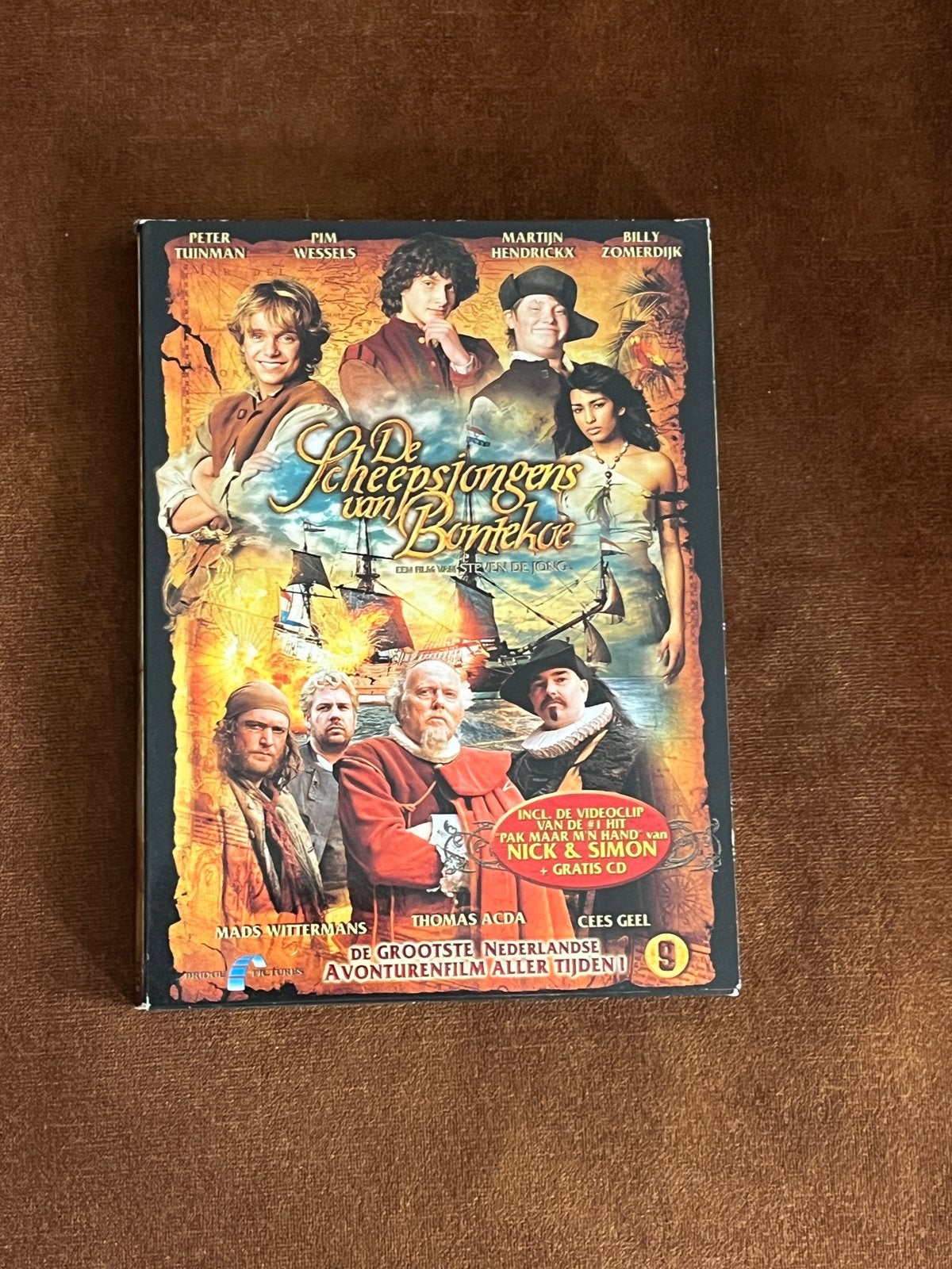 De Scheepsjongens van Bontekoe DVD - Avonturenfilm, Vanaf 6 jaar, Gebruikt, Inclusief DVD, Ophalen of Verzenden