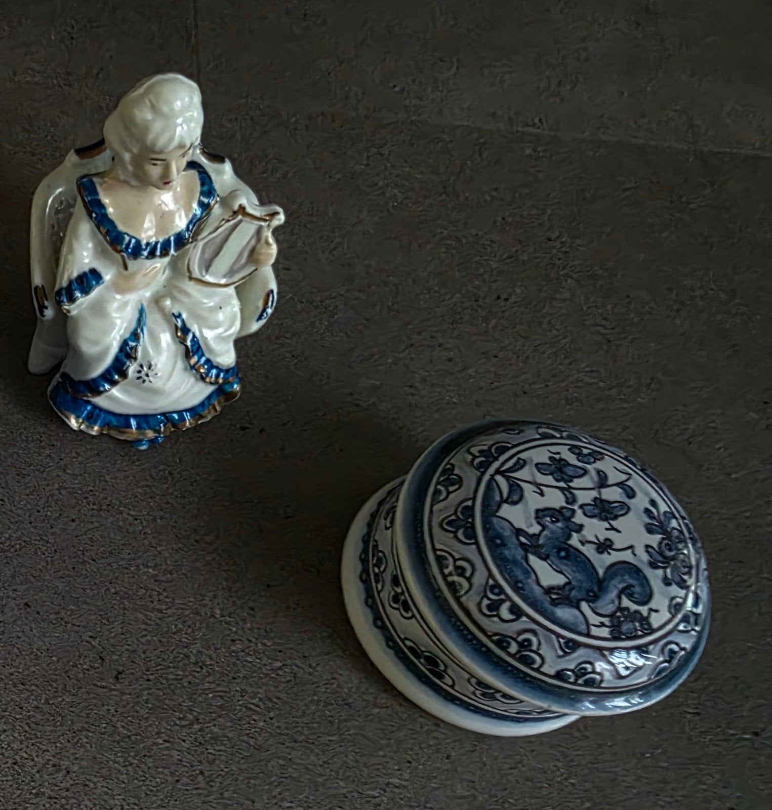 Prachtige blauw-witte keramiek & porselein set, Ophalen of Verzenden