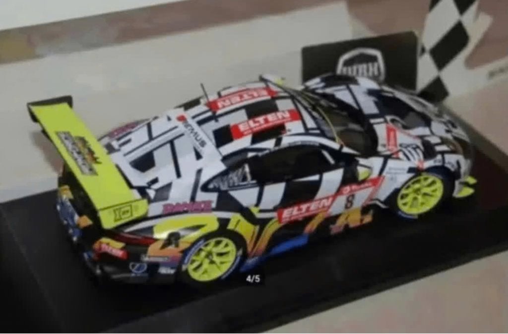 1:18 PORSCHE 911 GT3R #8 POLICE IRON RING Minichamps WRH, Hobby en Vrije tijd, Modelauto's | 1:18, Verzenden, Zo goed als nieuw