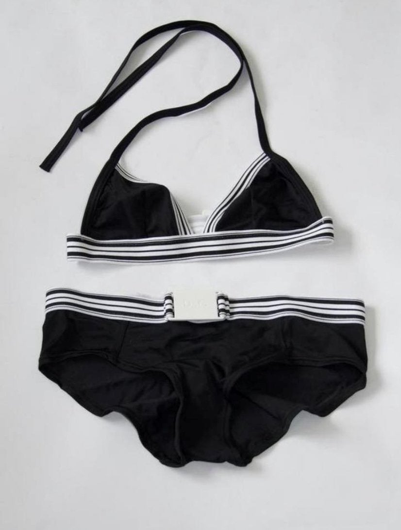 D&G Bikini zwart wit ZGAN, Kleding | Dames, Ophalen of Verzenden, Zo goed als nieuw, Zwart, Bikini