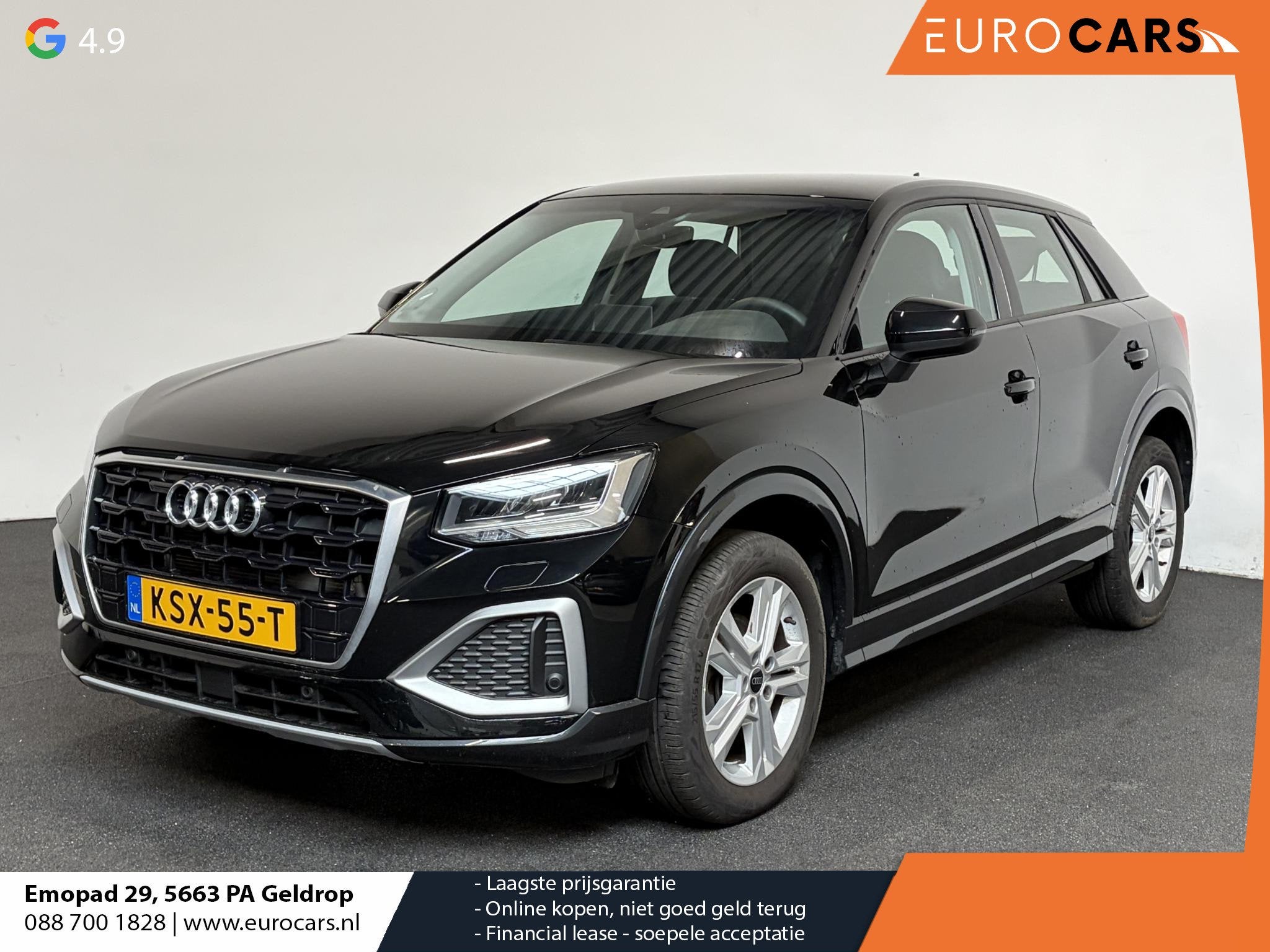 Audi Q2 35 TFSI Automaat Prestige Navigatie Apple Carplay/An, Auto's, Audi, Automatische klimaatregeling, Stof, 4 cilinders, 150 pk