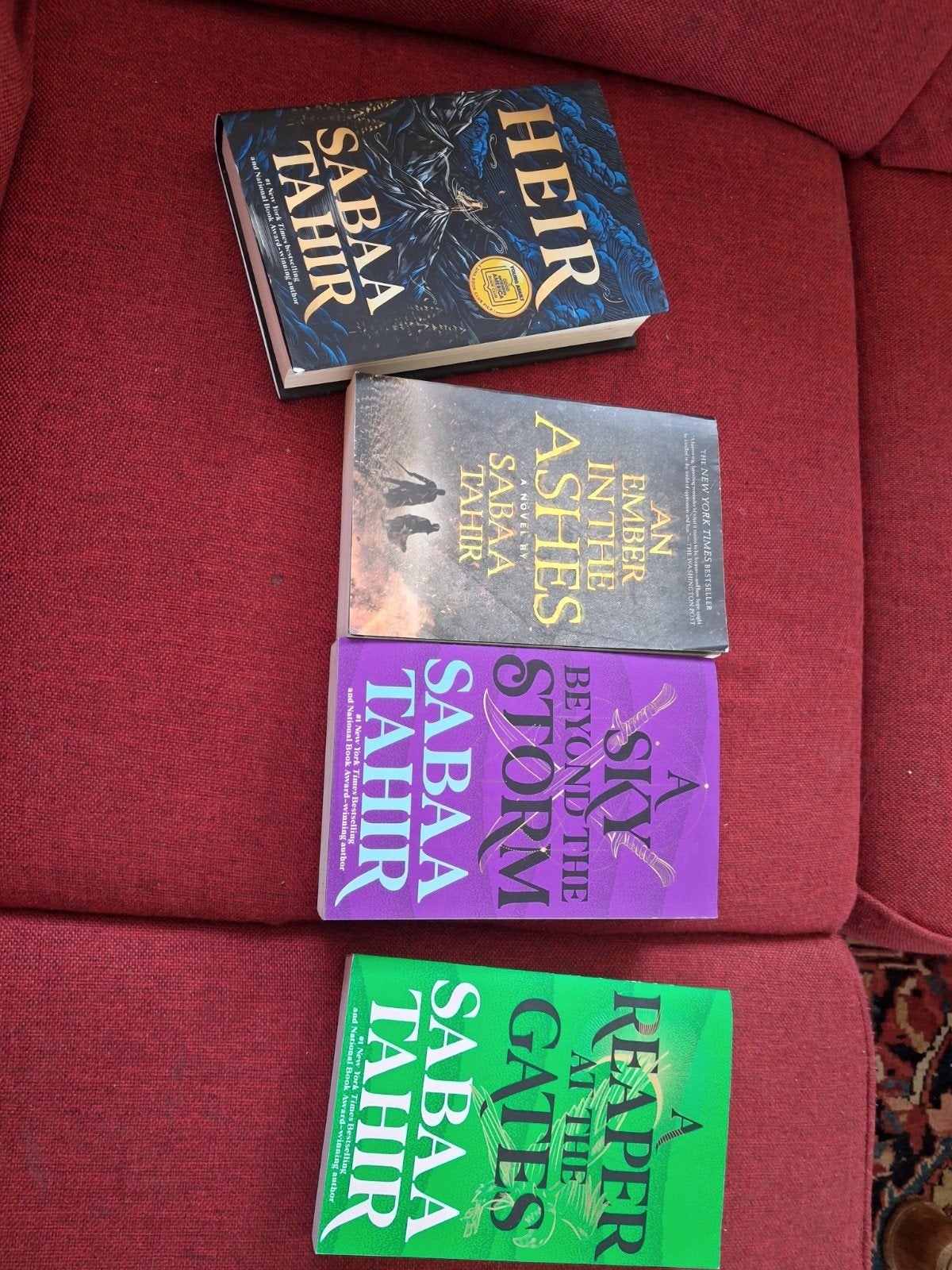4x Sabaa Tahir boeken, Boeken, Ophalen of Verzenden, Zo goed als nieuw