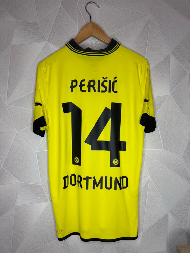 Borussia Dortmund Thuis 2012/2013 Perisic, Sport en Fitness, Voetbal, Shirt, ., Zo goed als nieuw, .