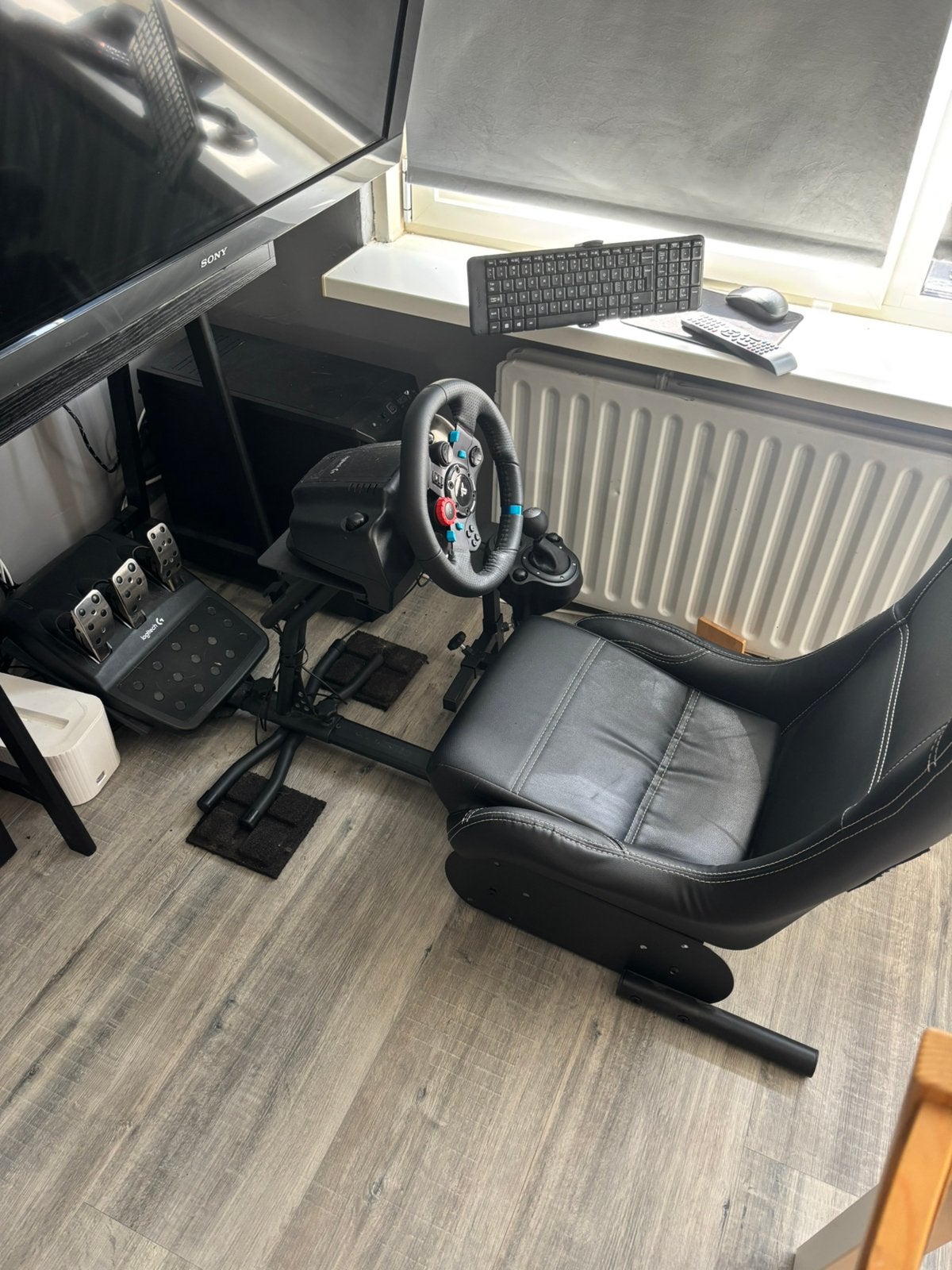 Mooie playseat incl logitech g29 en shifter, Ophalen, Gebruikt