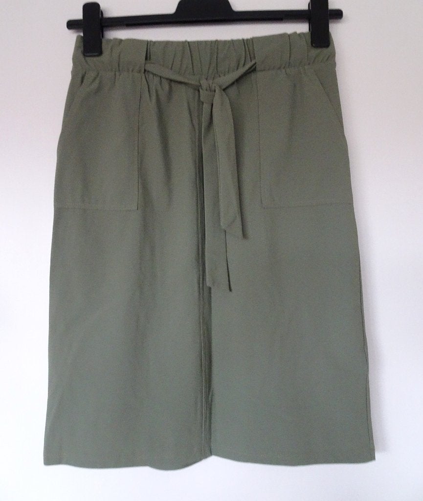 STRETCH ROK VAN MISS ETAM MAAT S, Kleding | Dames, Rokken, Ophalen of Verzenden, Zo goed als nieuw, Knielengte, Maat 36 (S)
