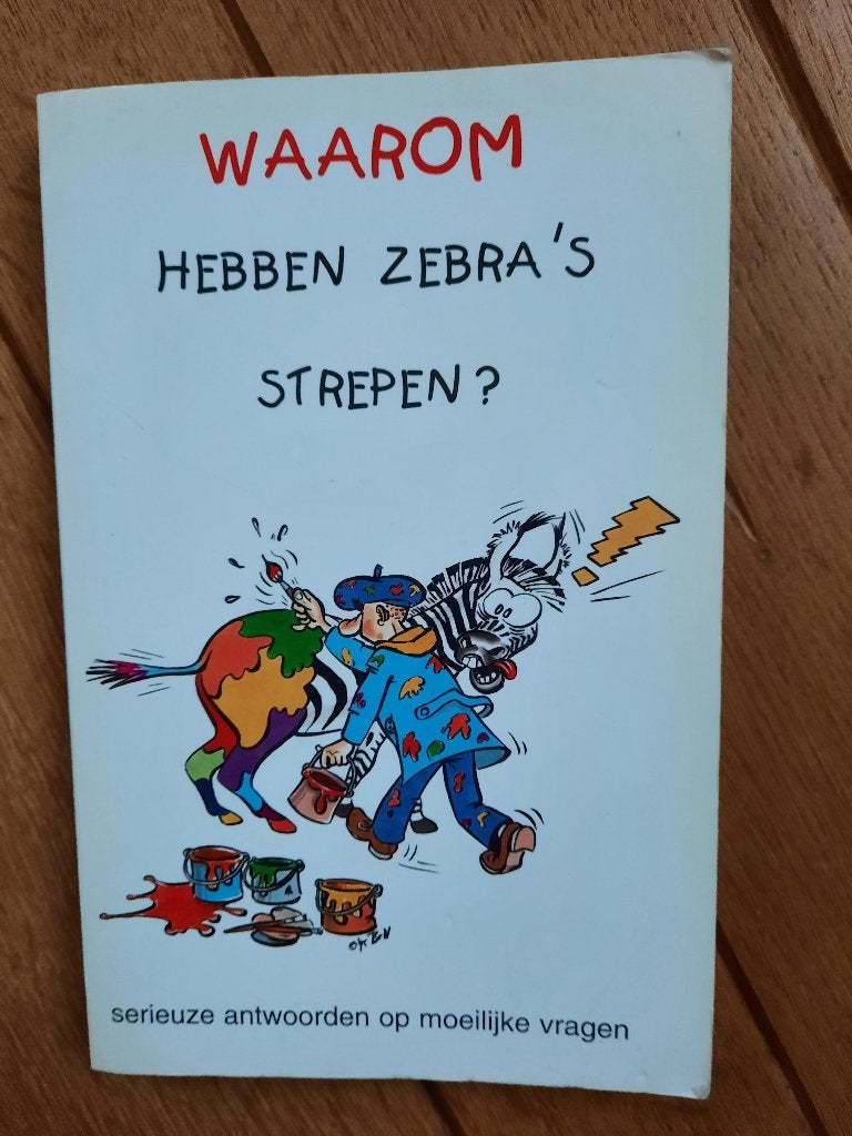 J. Dijkstra - Waarom hebben zebra's strepen, Ophalen of Verzenden, J. Dijkstra, Non-fictie