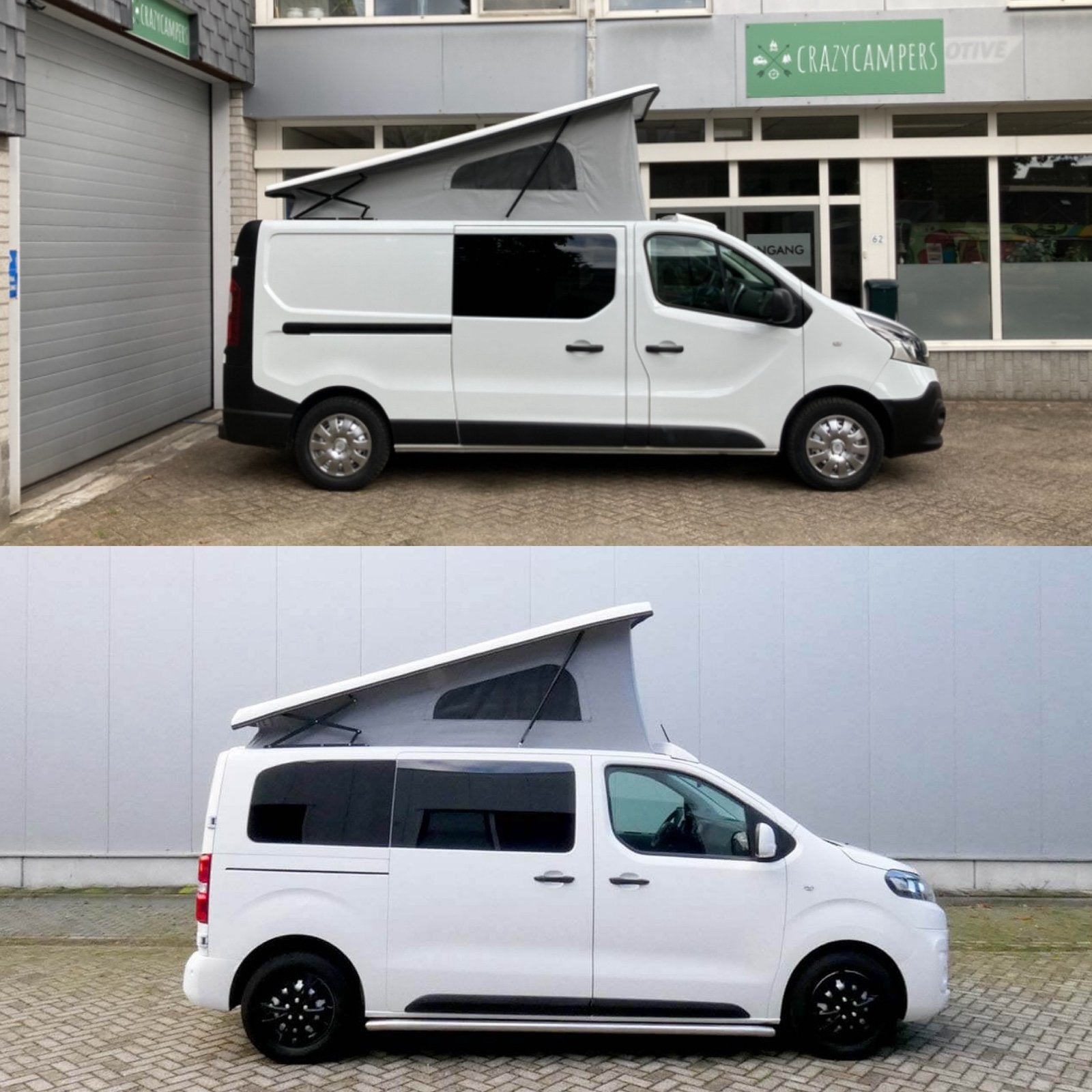 Slaaphefdak / groot hefdak Opel Vivaro vanaf 2015, Ophalen, ., Nieuw, Crazycampers