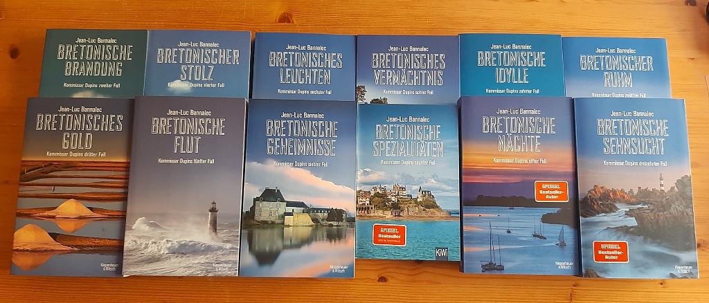 Detectives Bannalec (in het Duits), Boeken, Detectives, Ophalen, Gelezen, Jean-Luc Bannalec