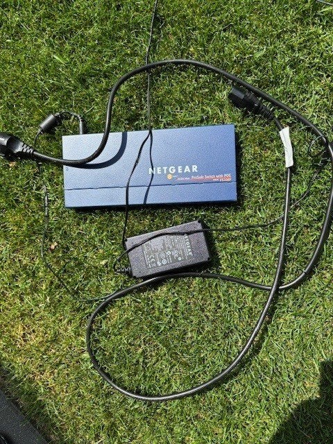 Netgaer ProSafe 8 port 10/100 Switch with 4 port POE FS108P, Ophalen of Verzenden, Gebruikt
