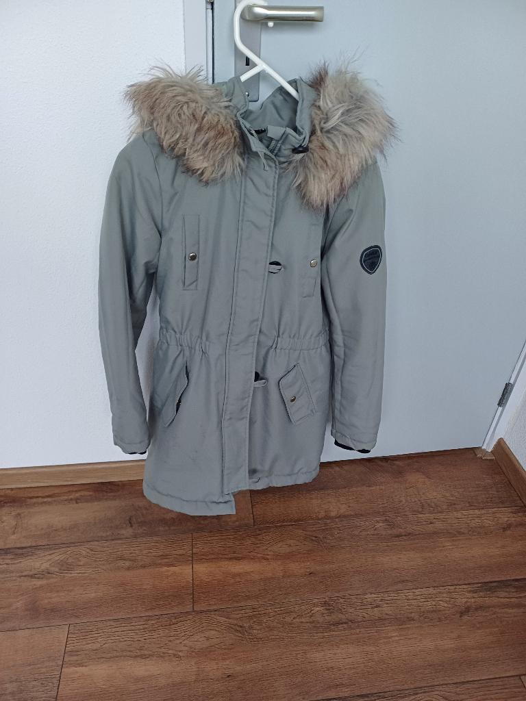 super leuke warme mint groene only winterjas 36, Ophalen of Verzenden, Nieuw, Maat 36 (S), Groen