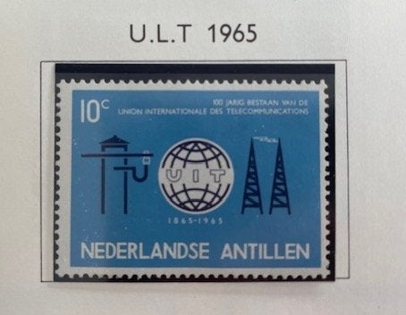 1965 Intern. Telecommunicatie-unie U.L.T. , Ophalen of Verzenden, Postfris