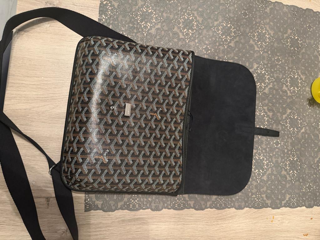 Goyard Coursier tas zwart met alle toebehoren, Overige merken, Zwart, Ophalen of Verzenden, Zo goed als nieuw