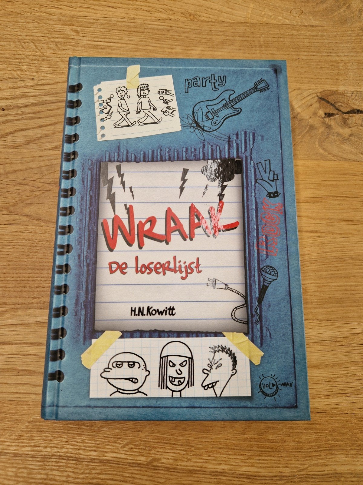 Wraak; de loserlijst, Boeken, Ophalen of Verzenden, Zo goed als nieuw, H.N. Kowitt