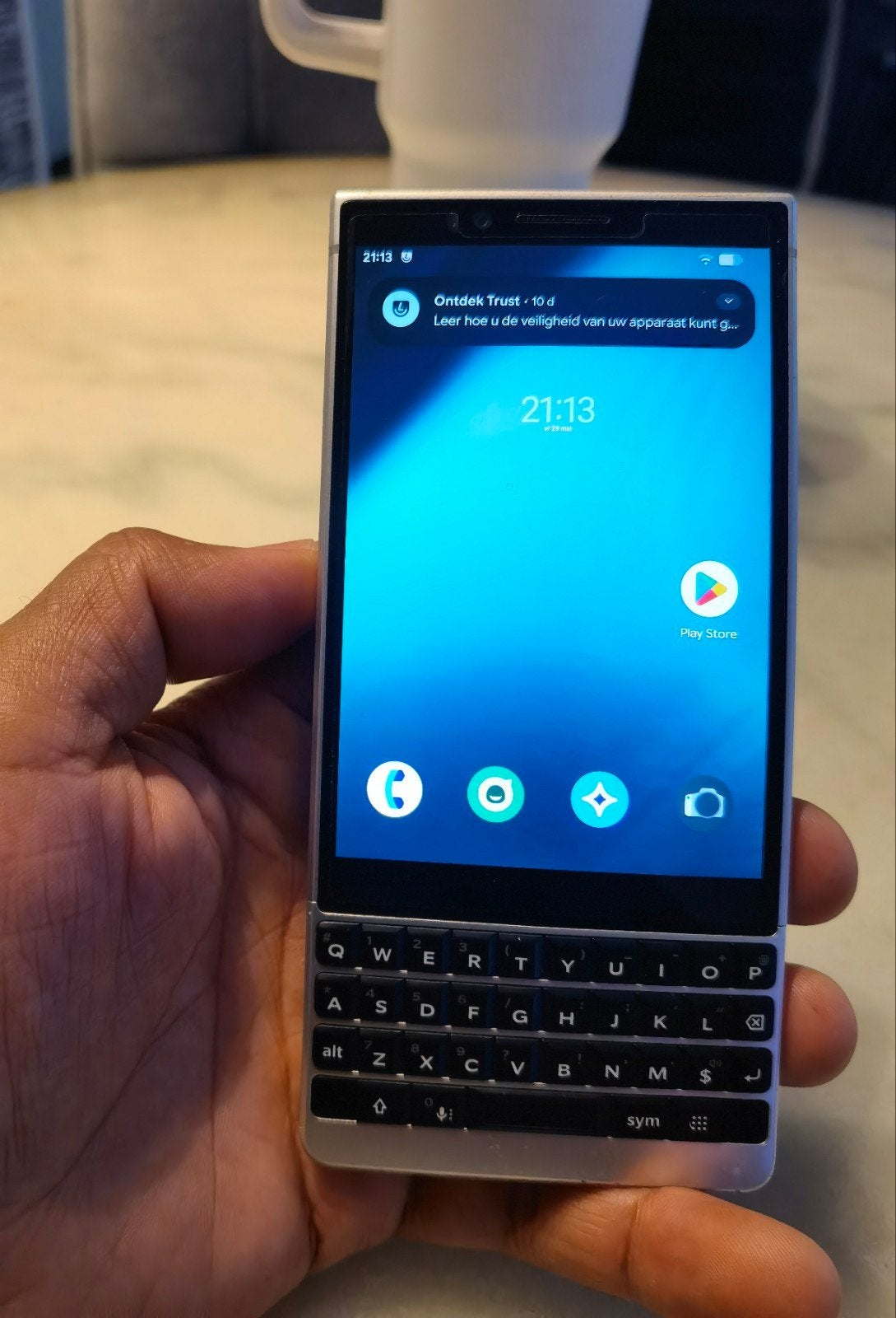 blackberry key2 met Android 16 lineage OS 64GB / 6GB, Ophalen of Verzenden, Zo goed als nieuw