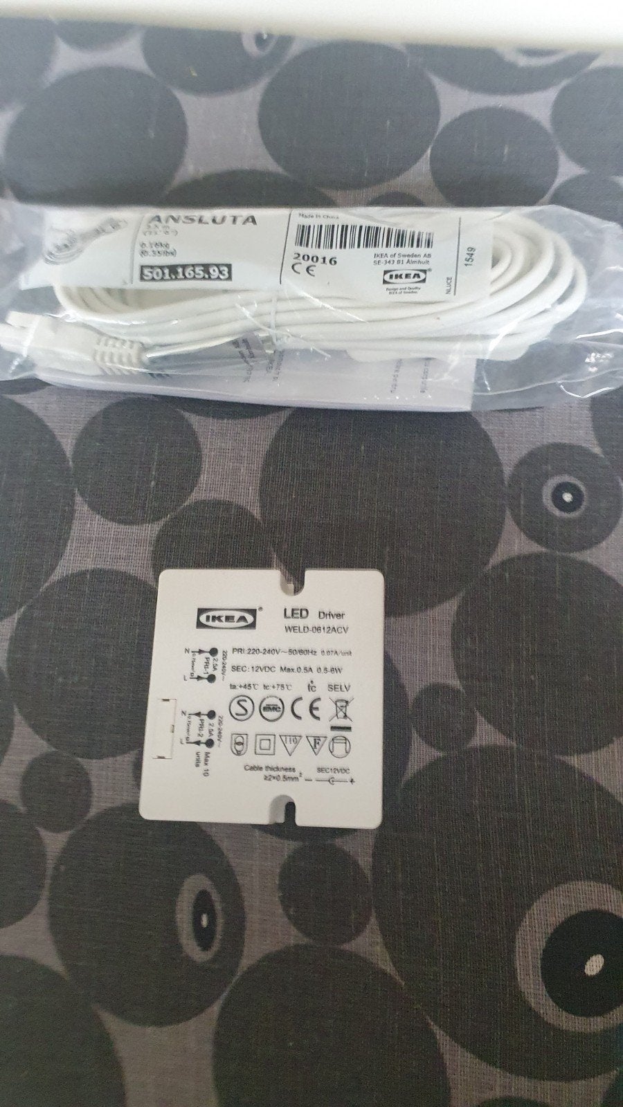 IKEA ANSLUTA aansluitkabel en LED driver, Ophalen of Verzenden