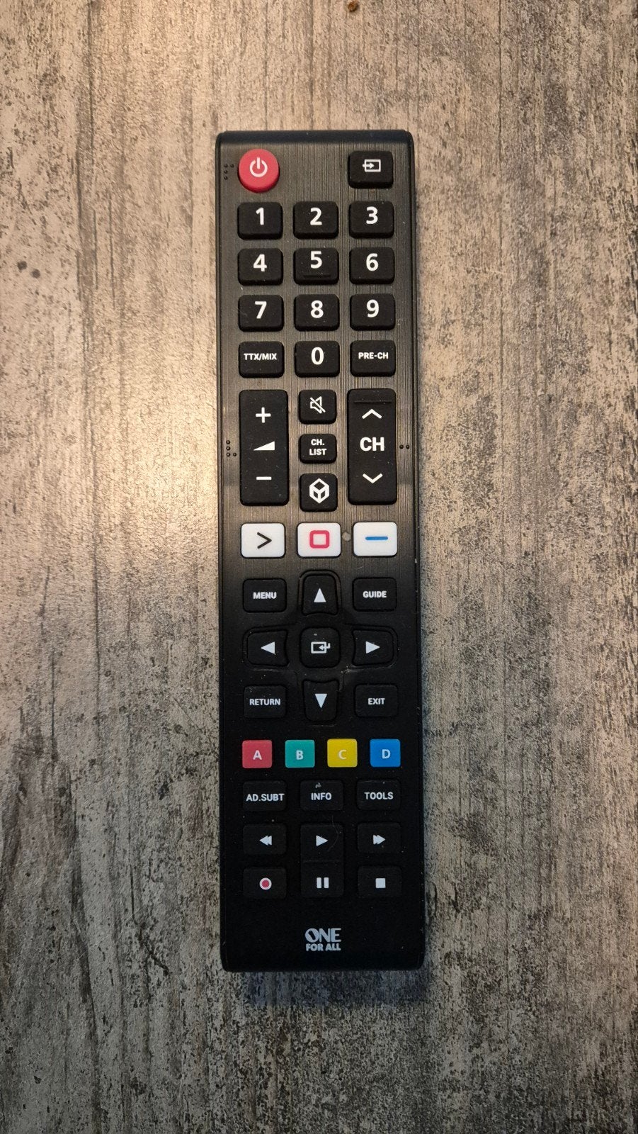 One For All URC 4910 R00 (Samsung Replacement Remote), Ophalen of Verzenden, Zo goed als nieuw, Universeel, Tv