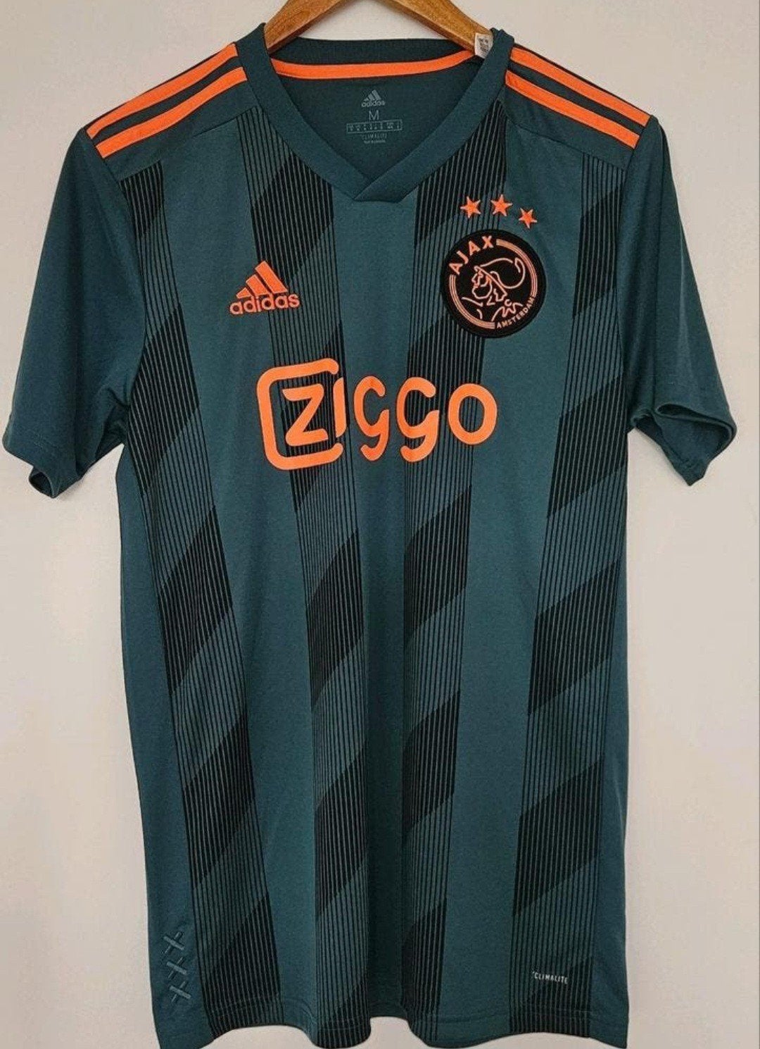 Origineel Ajax uitshirt 2019-2020 maat M nieuwstaat, Maat M, Ophalen of Verzenden, Zo goed als nieuw, Shirt