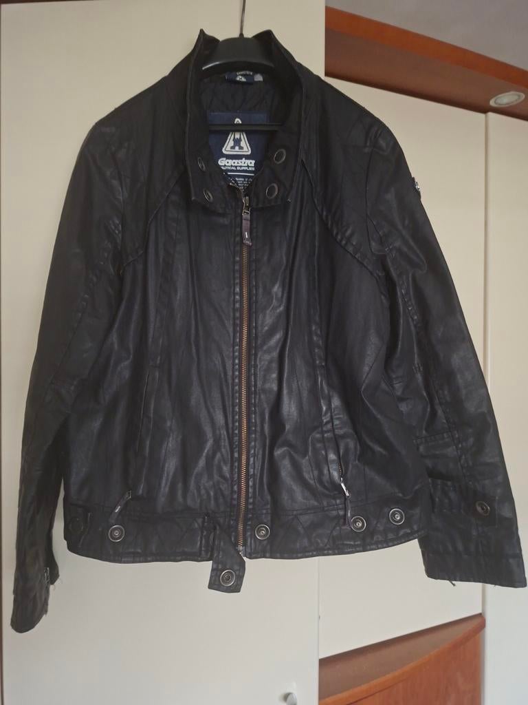 Gaastra leren damesjas, Ophalen, Gaastra, Zwart, Maat 46/48 (XL) of groter