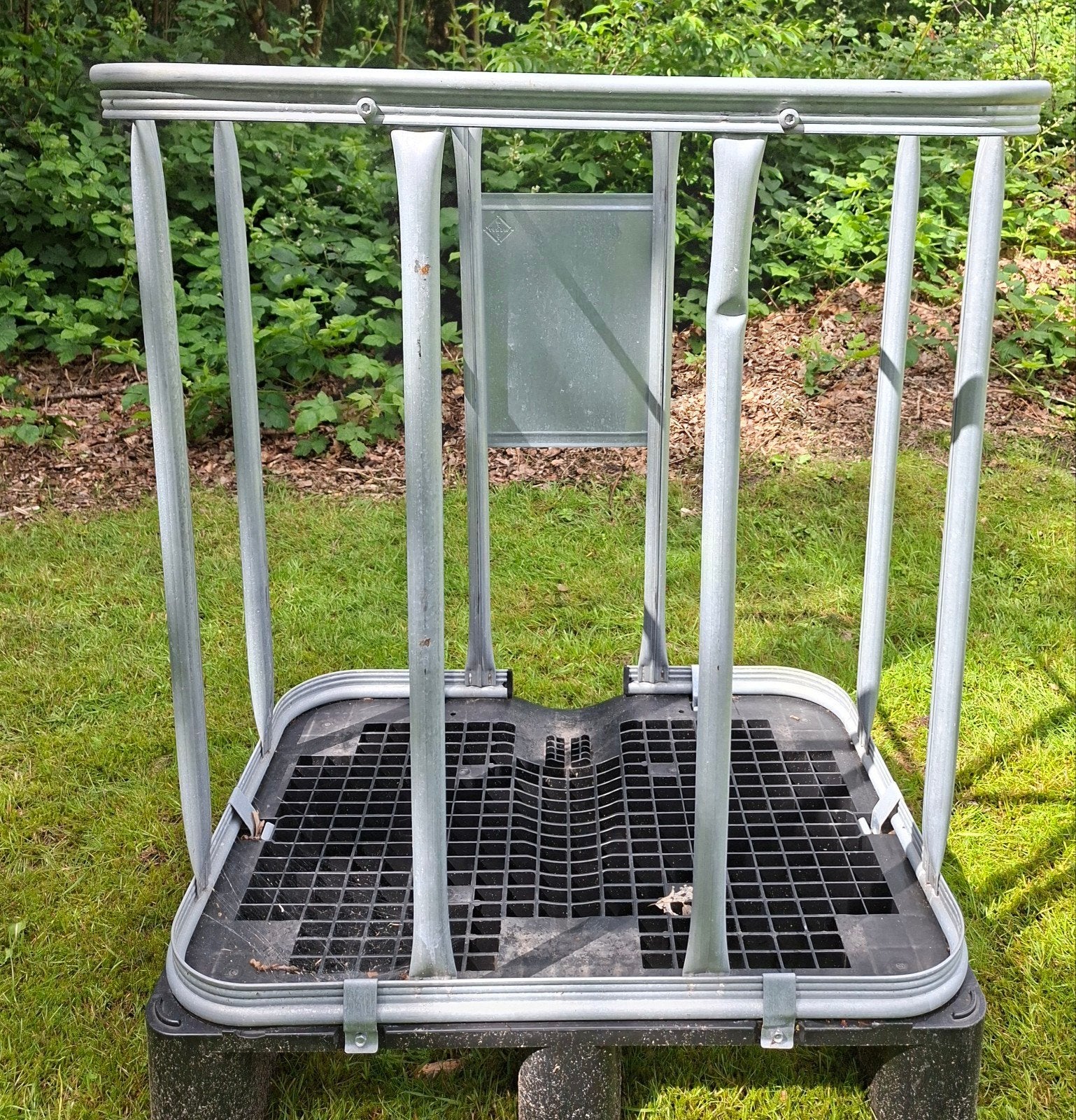 IBC-container kooi, 100 liter of meer, Ophalen, Transportkar