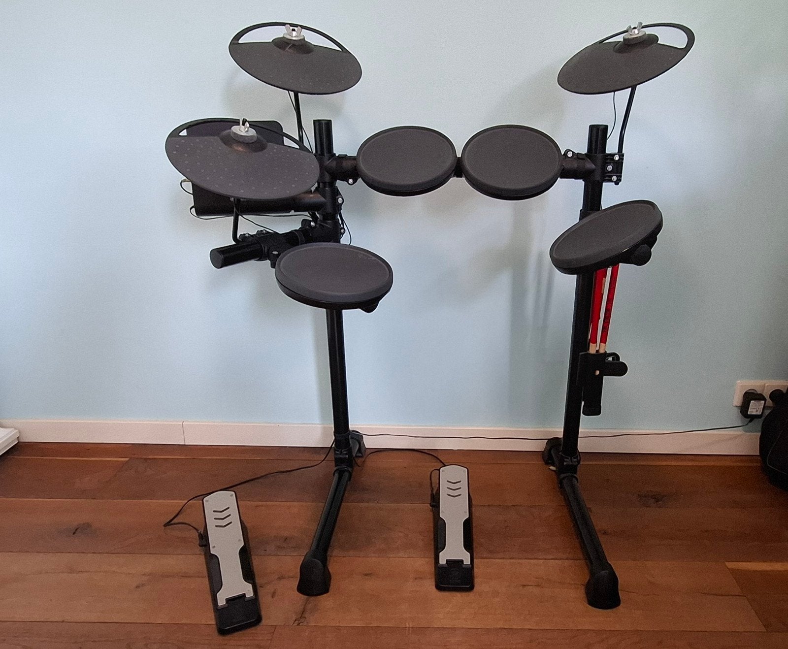 Yamaha DTX 400 k Elektronisch Drumstel., Ophalen, Gebruikt, Yamaha, Elektronisch