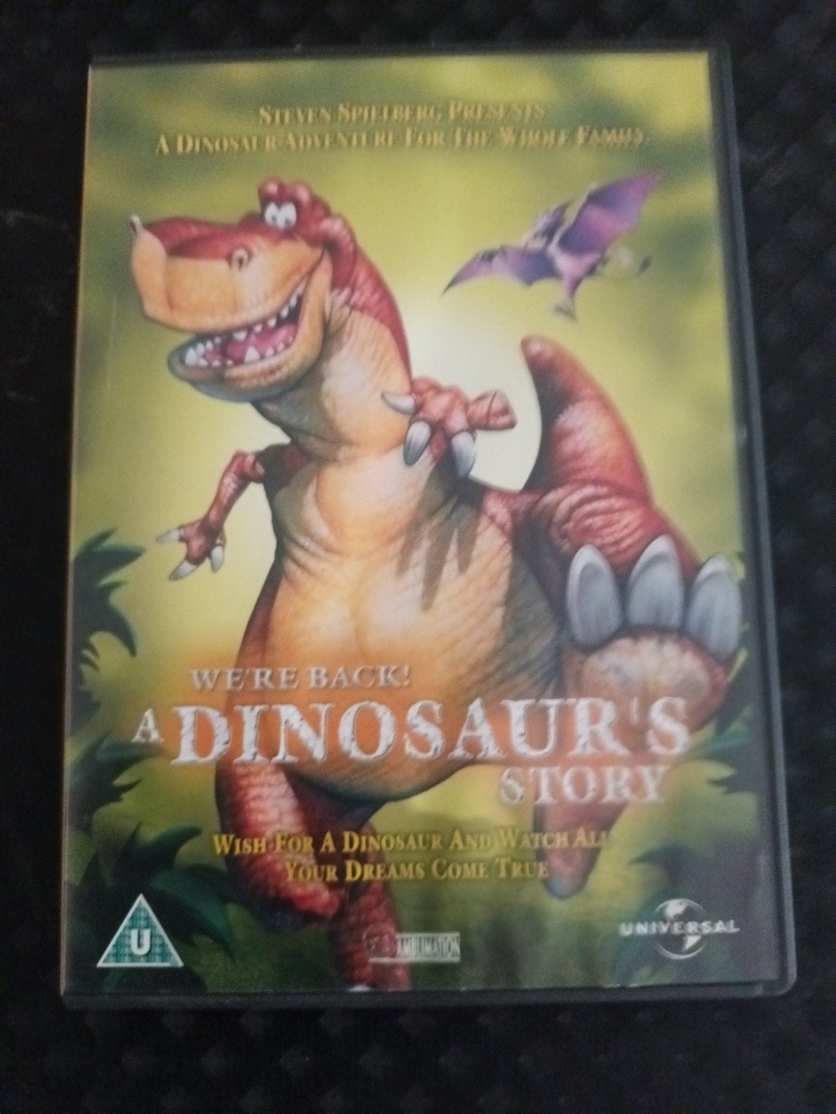 dvd We're Back! A Dinosaur's story, Alle leeftijden, Verzenden, Zo goed als nieuw, Anime (Japans)
