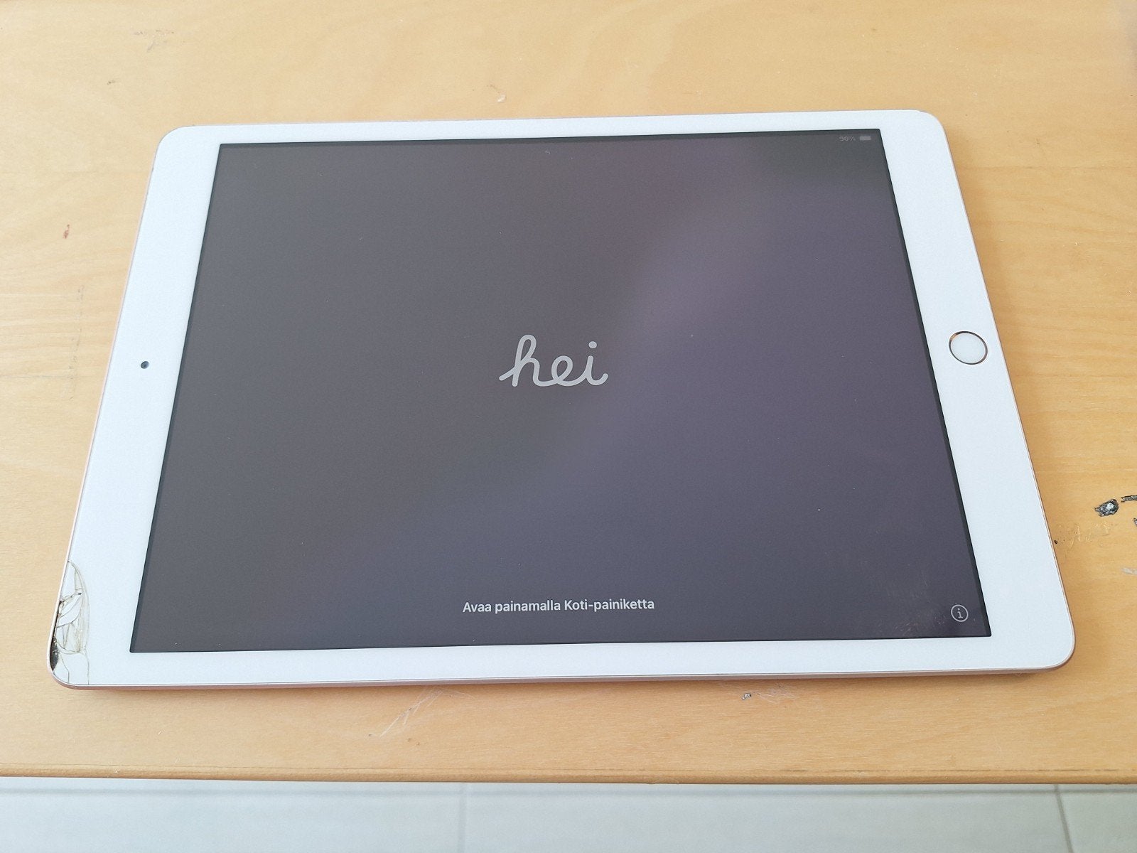 iPad 7e generatie met schermschade, Computers en Software, 10 inch, Gebruikt, 32 GB, Apple iPad
