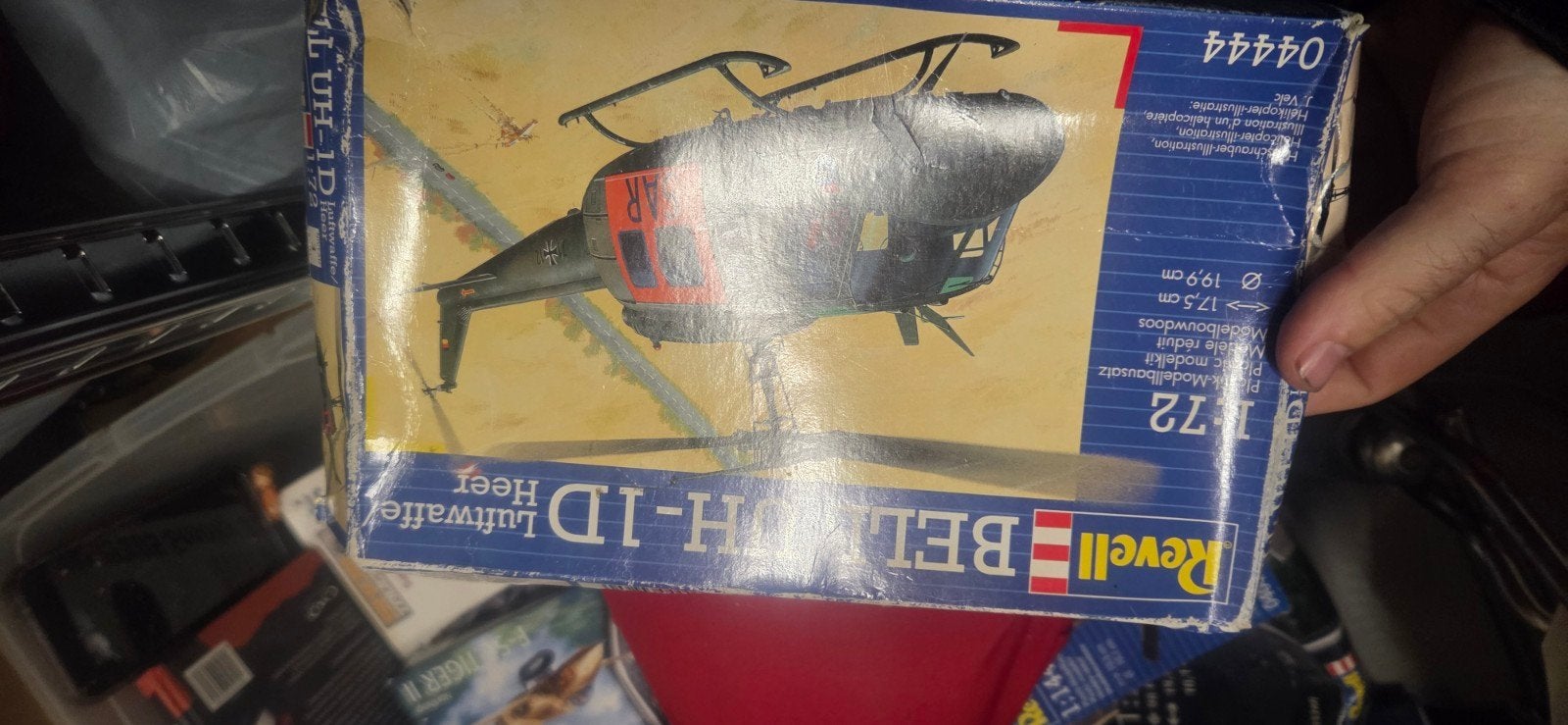 Revell Bell UH-1D Luftwaffe Heer Modelbouwdoos 1:72, 1:72 tot 1:144, Gebruikt, Ophalen of Verzenden, Revell