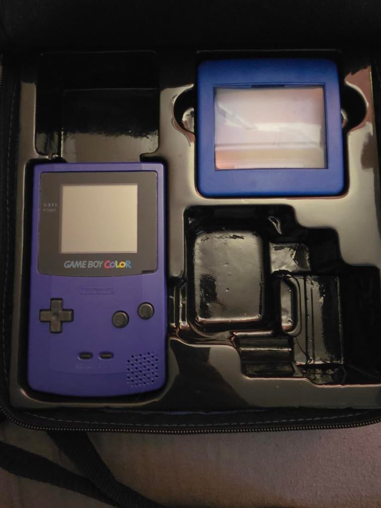 Nintendo Game Boy Color paars, Ophalen of Verzenden, Gebruikt