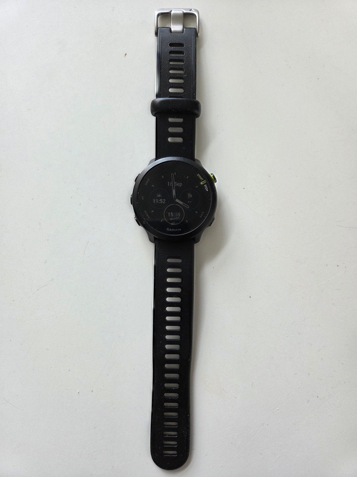 Garmin Forerunner 55 Zwart - GPS Hardloophorloge, Sieraden, Tassen en Uiterlijk, Conditie, Verzenden, Zwart, Garmin