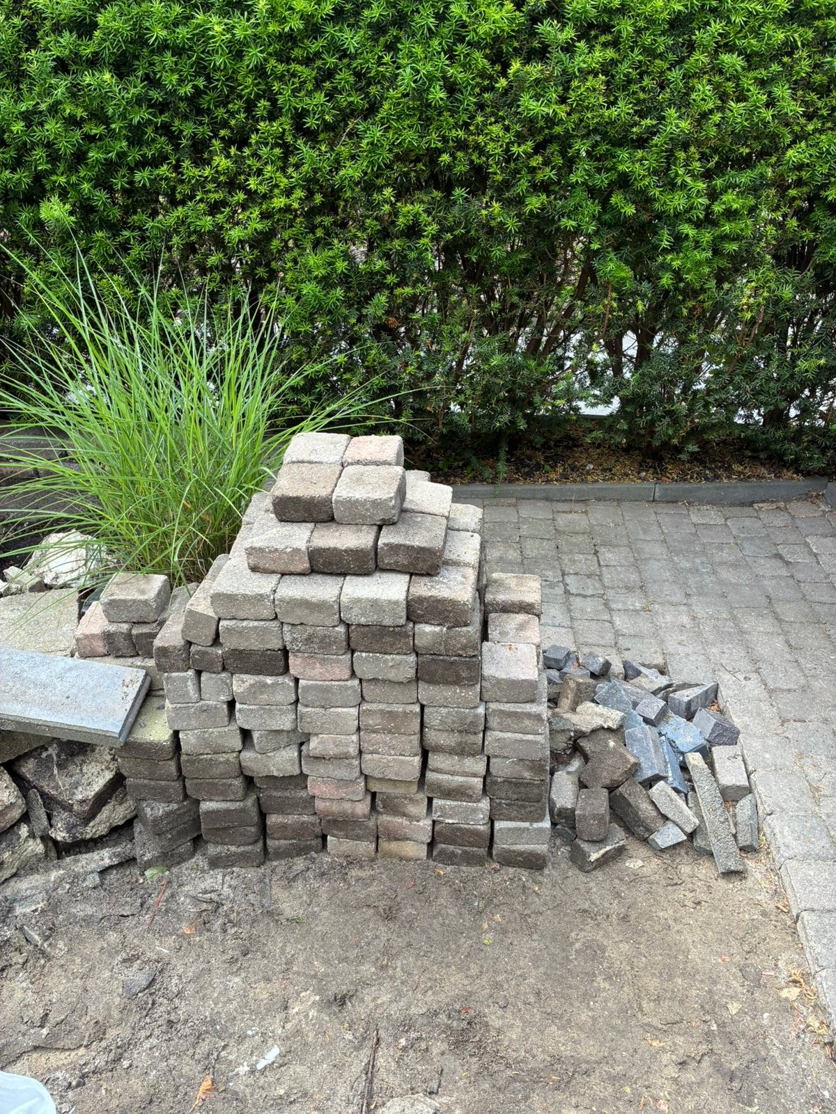 Koppelstones -  500 stuks ongeveer, Ophalen, Gebruikt, Klinkers, 10 m² of meer