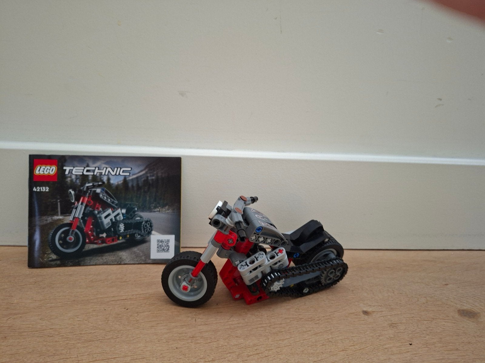 LEGO Technic 42132 Motorfiets - 2-in-1 model, Ophalen of Verzenden, Zo goed als nieuw