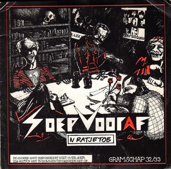 soep vooraf n ratje toe/v/a-punk/nederpunk-2x7inch vinyl sin, Gebruikt, Verzenden, 7 inch, Single