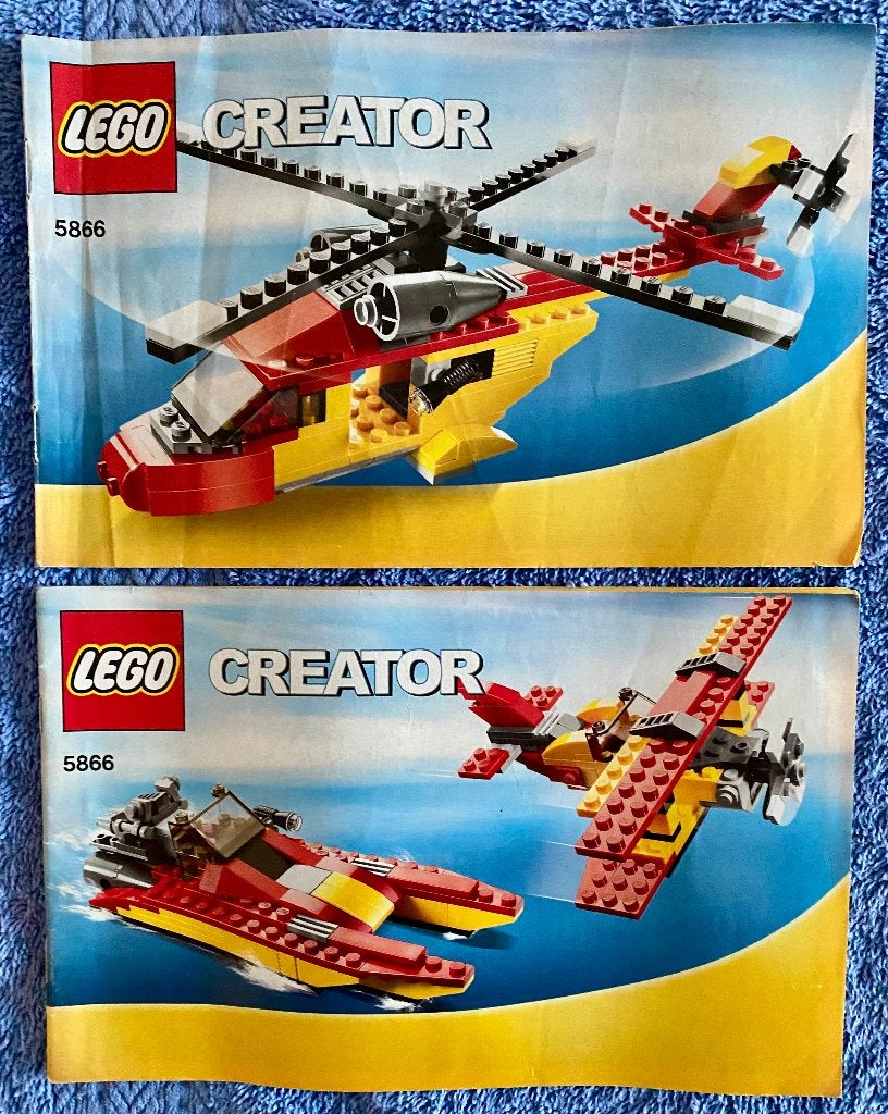LEGO Creator 5866 Rotor Rescue (compleet), Lego, Inclusief instructies, Ophalen of Verzenden, Zo goed als nieuw