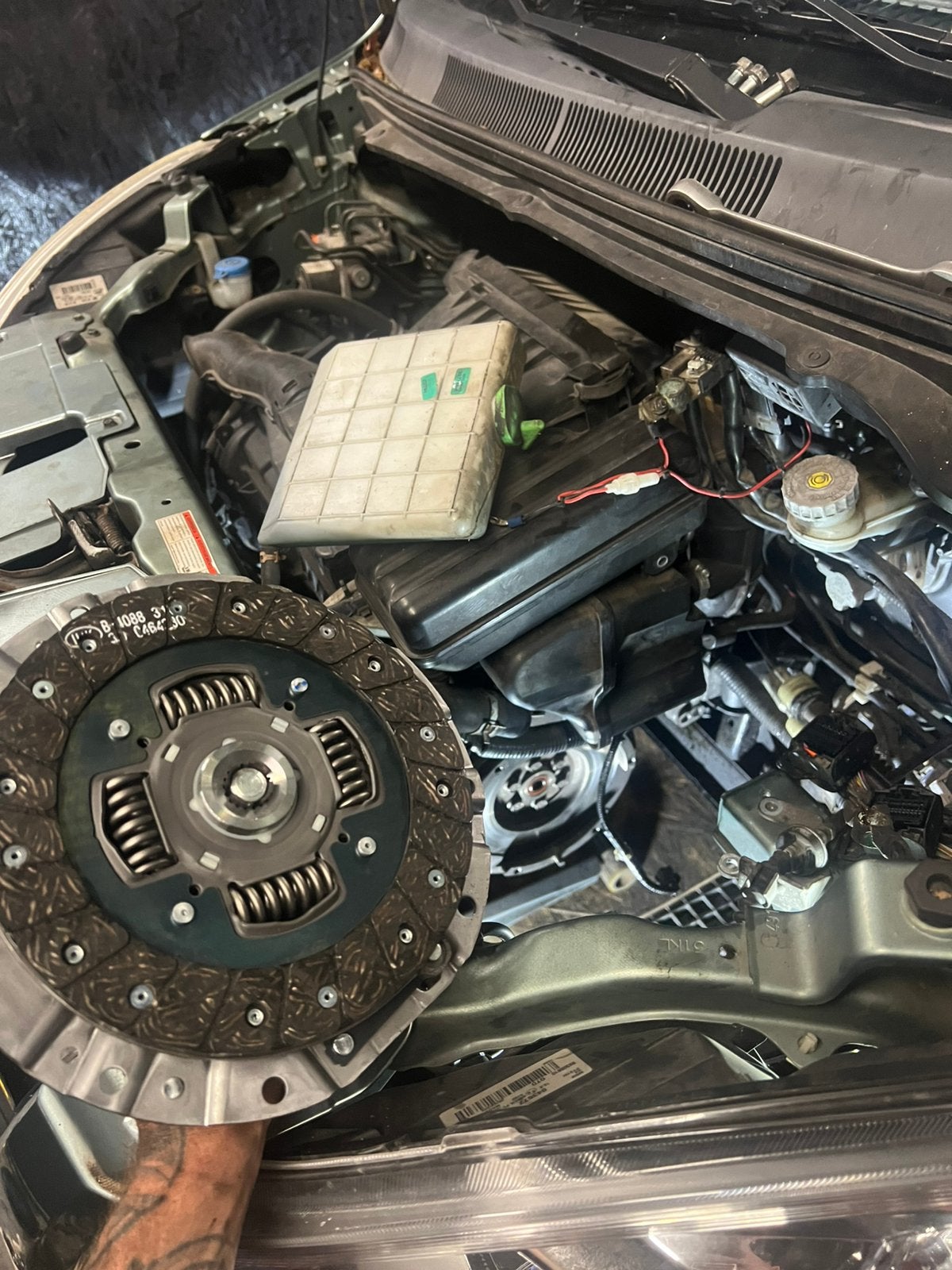 Opel corsa D koppeling drukgroep en lager  LUK, Ophalen