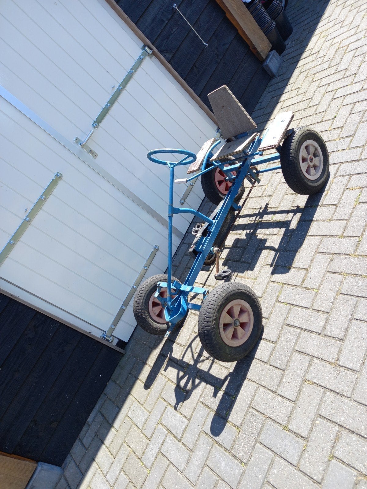 Aangeboden nog mooie skelter., Ophalen, Gebruikt