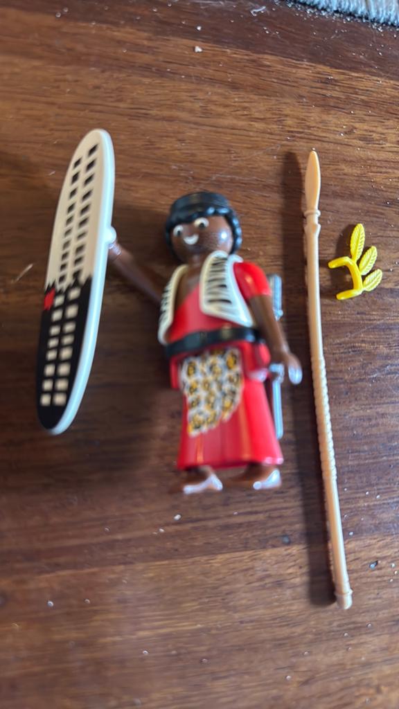 Playmobil messai krijger met schild en speer 4685, Kinderen en Baby's, Speelgoed | Playmobil, Ophalen of Verzenden, Gebruikt, Los playmobil