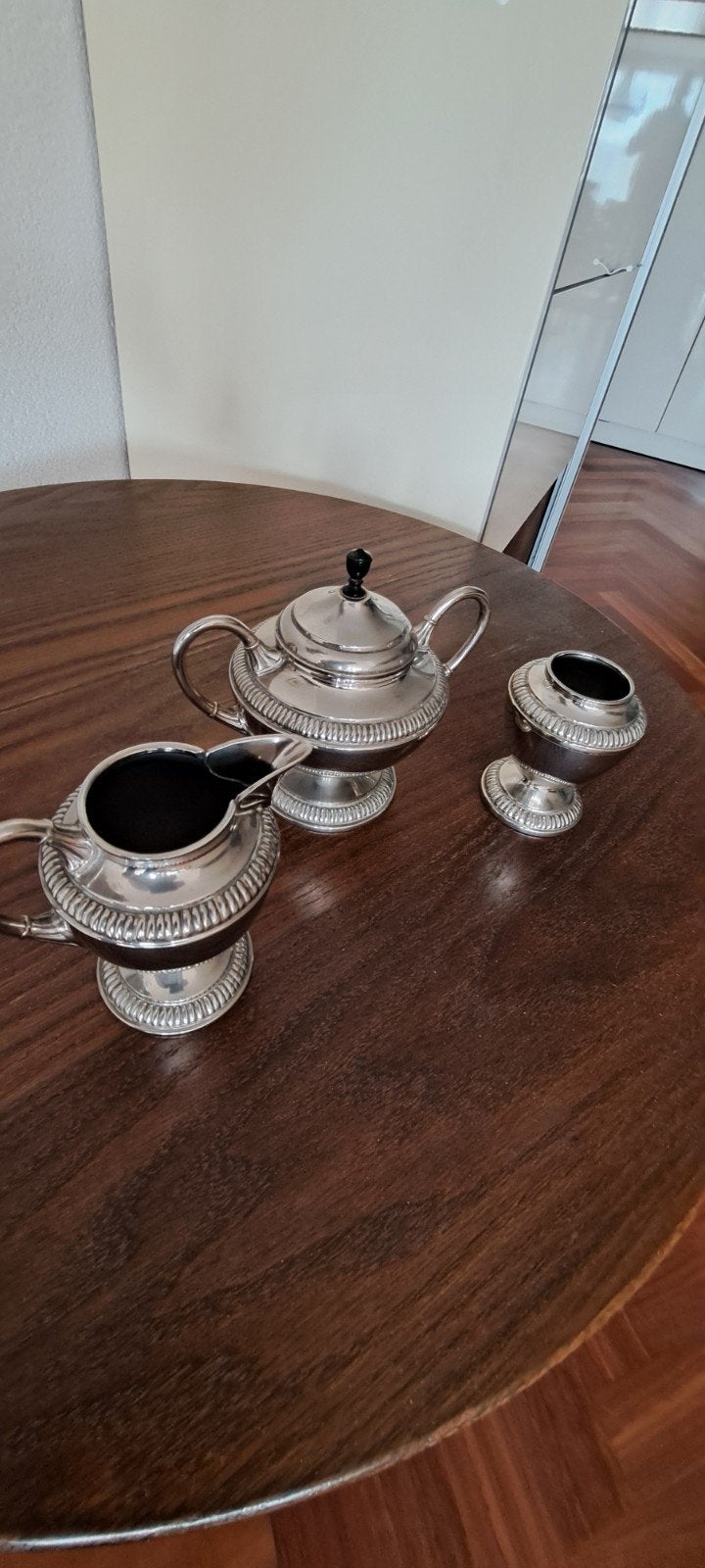 complete 5 delig theeservies set van RIO Tiel jaren 30, Antiek en Kunst, Ophalen of Verzenden