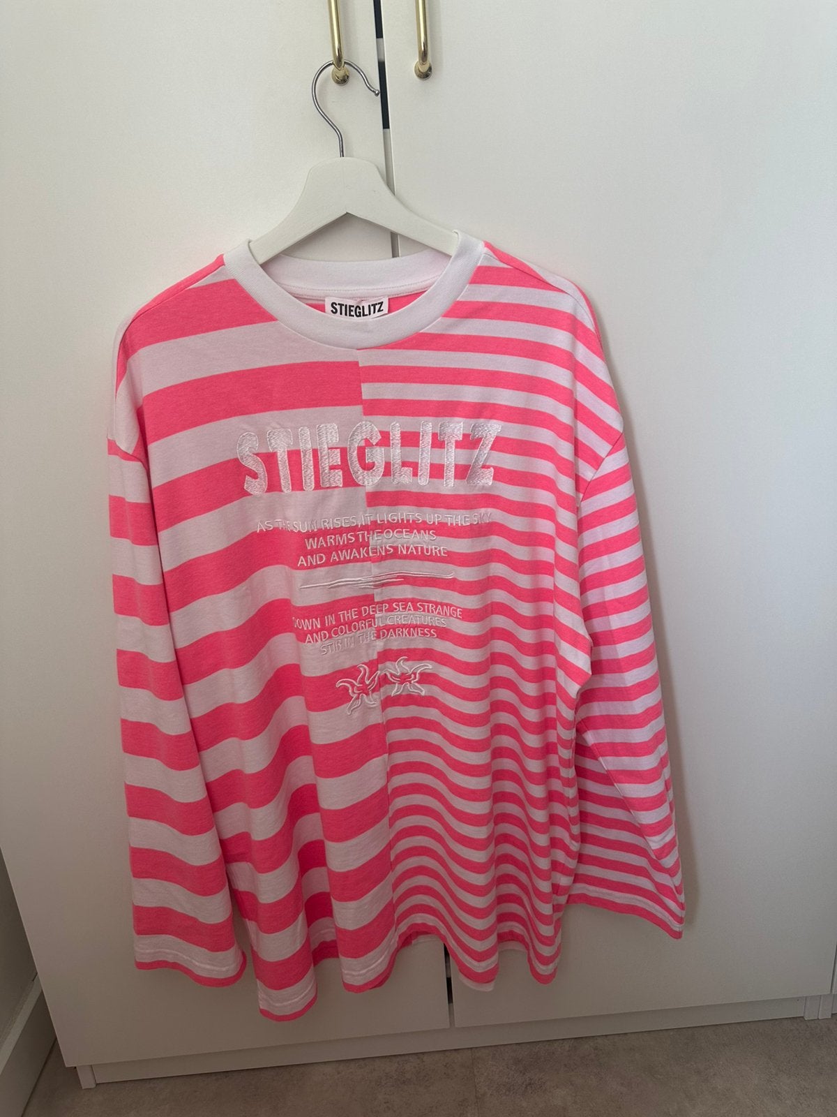 Nieuw! Stieglitz Tacito wide skate longsleeve pink maat M, Maat 38/40 (M), Meerkleurig, Nieuw, Ophalen of Verzenden