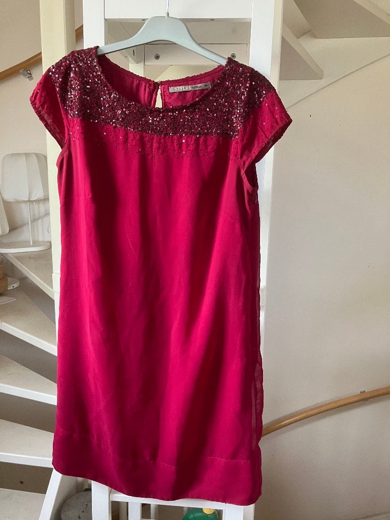 Feestjurk maat 38, Kleding | Dames, Ophalen of Verzenden, Zo goed als nieuw, Maat 38/40 (M), Galajurk