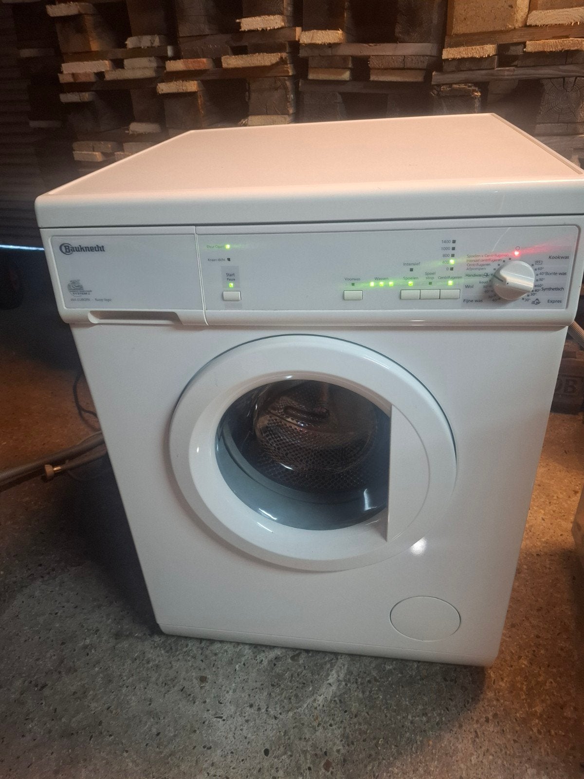 Wasmachine, Witgoed en Apparatuur, Wasdrogers, Ophalen, Gebruikt, 4 tot 6 kg, 85 tot 90 cm