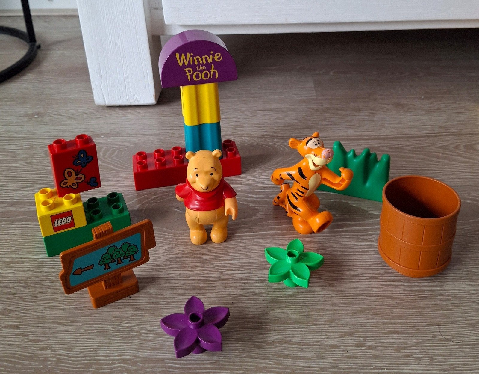 Winnie de pooh en teigetje, Kinderen en Baby's, Speelgoed | Duplo en Lego, Ophalen of Verzenden, Zo goed als nieuw, Duplo