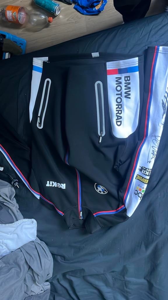 Sbk bmw gesingeerde vest, Ophalen of Verzenden, Zo goed als nieuw, Maat 48/50 (M), Zwart